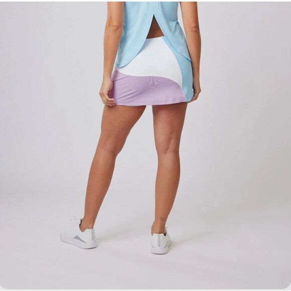 Sofibella Palm Beach 13" Skort Skirt Pickleball Tennis Golf UPF Wicking Active - Picture 3 of 16